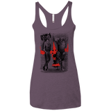 Space Bounty Hunters Women's Triblend Racerback Tank