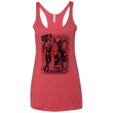 Space Bounty Hunters Women's Triblend Racerback Tank