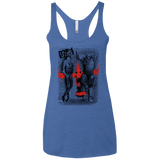 Space Bounty Hunters Women's Triblend Racerback Tank