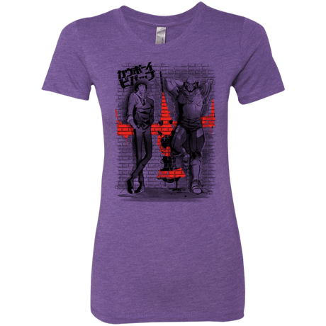 T-Shirts Purple Rush / S Space Bounty Hunters Women's Triblend T-Shirt
