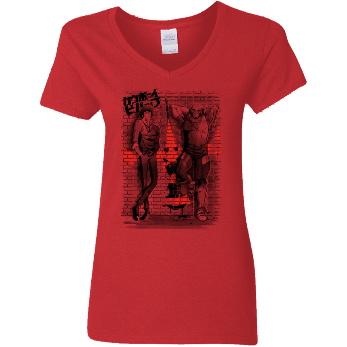 T-Shirts Red / S Space Bounty Hunters Women's V-Neck T-Shirt