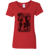 T-Shirts Red / S Space Bounty Hunters Women's V-Neck T-Shirt