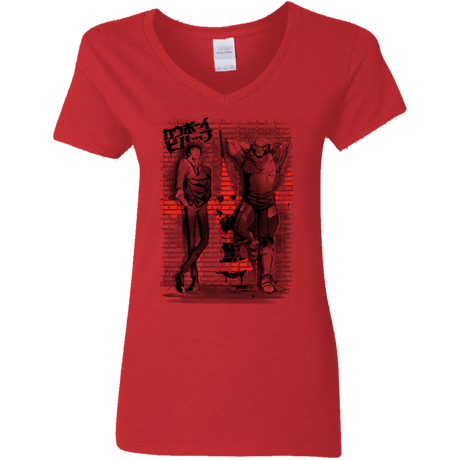 T-Shirts Red / S Space Bounty Hunters Women's V-Neck T-Shirt