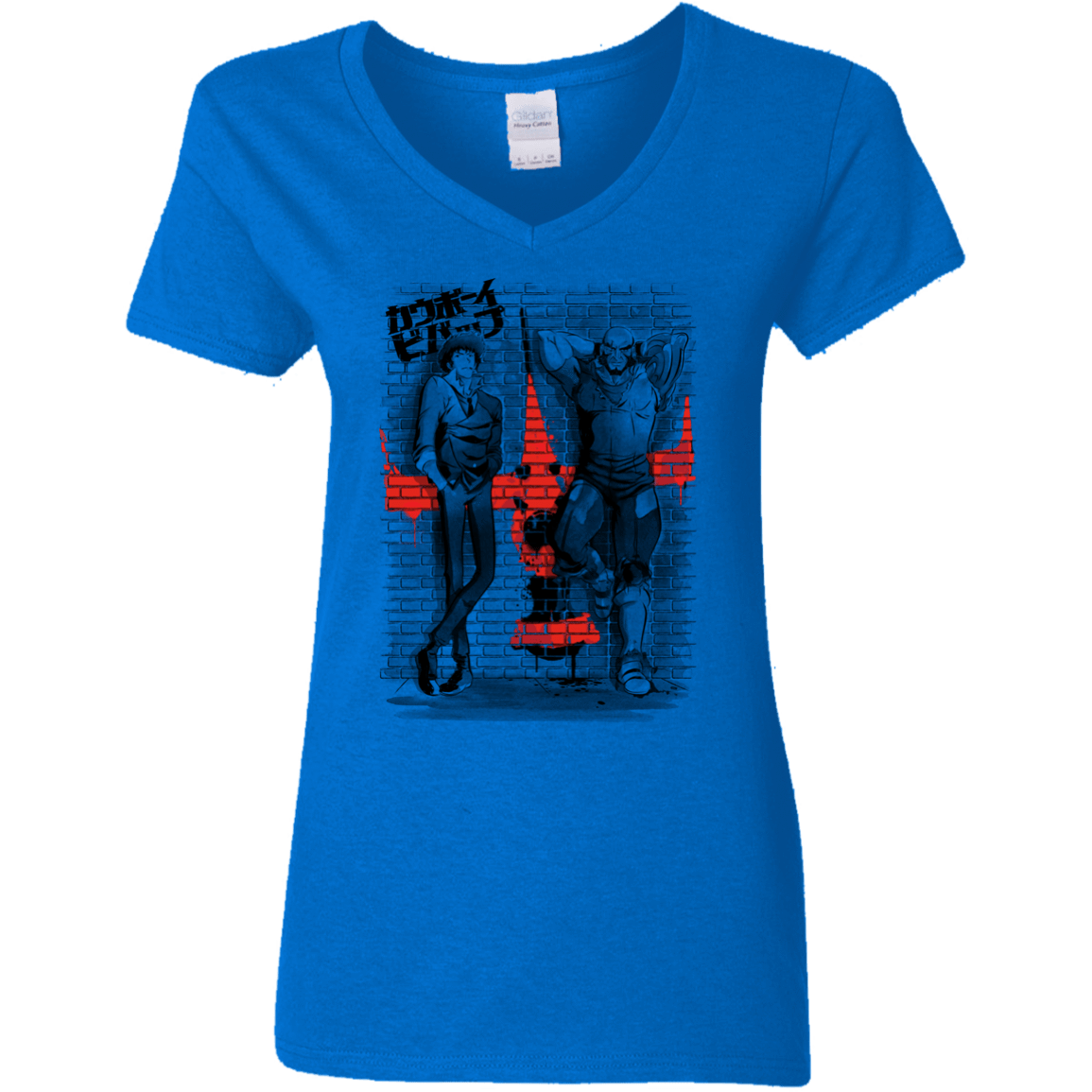 T-Shirts Royal / S Space Bounty Hunters Women's V-Neck T-Shirt