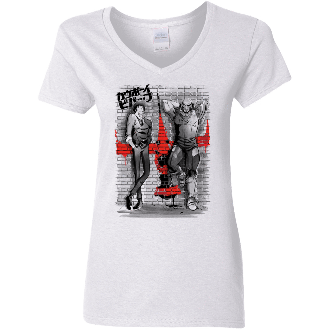 T-Shirts White / S Space Bounty Hunters Women's V-Neck T-Shirt