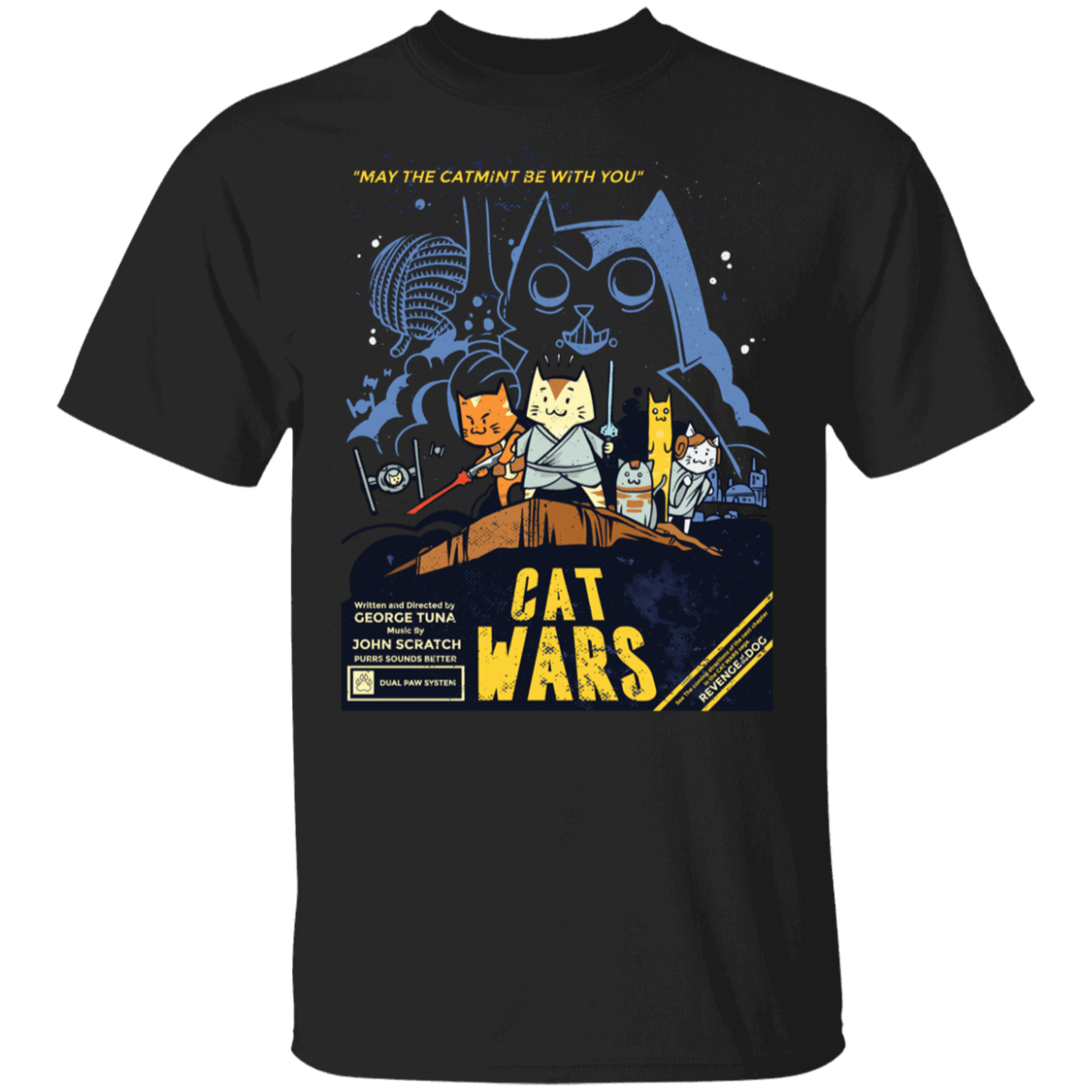 T-Shirts Black / YXS Space Cat Meme Youth T-Shirt