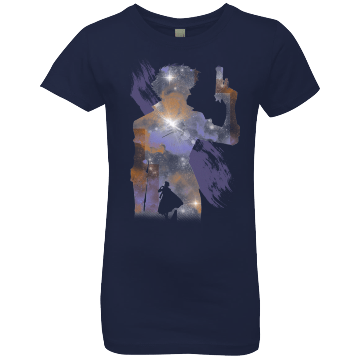 T-Shirts Midnight Navy / YXS Space Cowboy Girls Premium T-Shirt