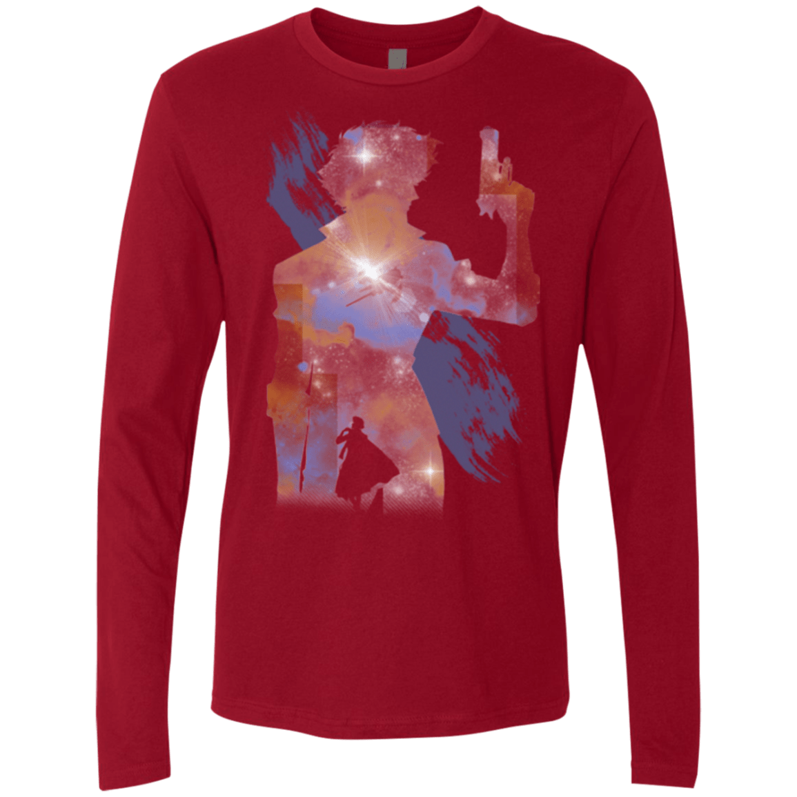 T-Shirts Cardinal / Small Space Cowboy Men's Premium Long Sleeve