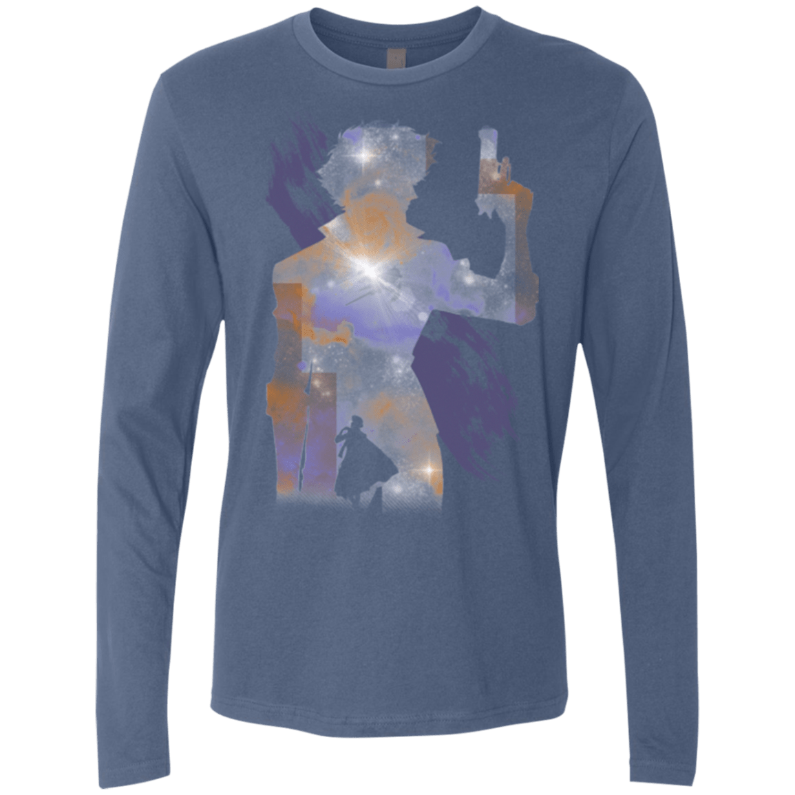 T-Shirts Indigo / Small Space Cowboy Men's Premium Long Sleeve
