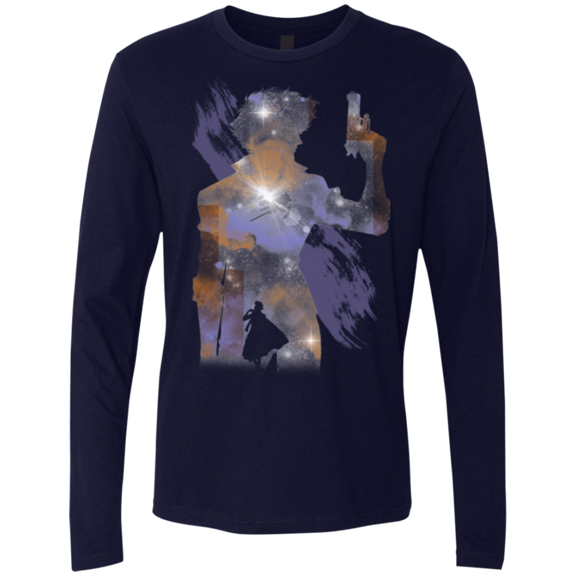 T-Shirts Midnight Navy / Small Space Cowboy Men's Premium Long Sleeve