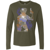 T-Shirts Military Green / Small Space Cowboy Men's Premium Long Sleeve