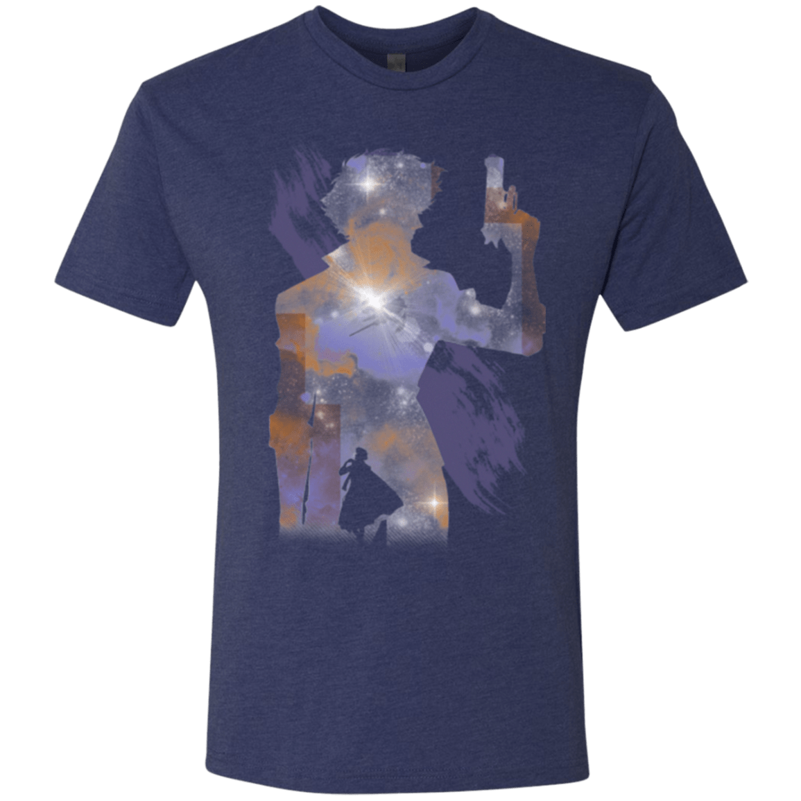 T-Shirts Vintage Navy / Small Space Cowboy Men's Triblend T-Shirt