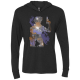 T-Shirts Vintage Black / X-Small Space Cowboy Triblend Long Sleeve Hoodie Tee