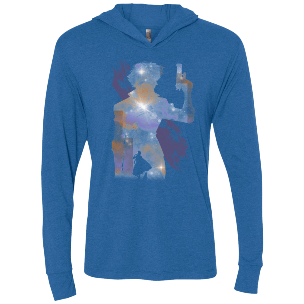 T-Shirts Vintage Royal / X-Small Space Cowboy Triblend Long Sleeve Hoodie Tee