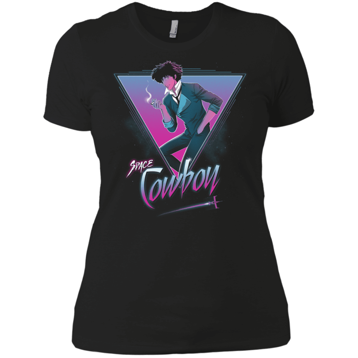 T-Shirts Black / X-Small Space Cowboy Women's Premium T-Shirt