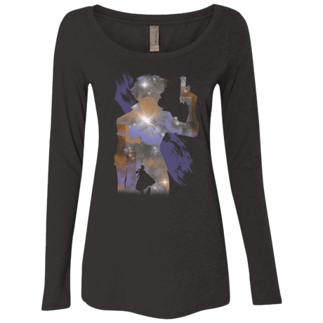 T-Shirts Vintage Black / Small Space Cowboy Women's Triblend Long Sleeve Shirt