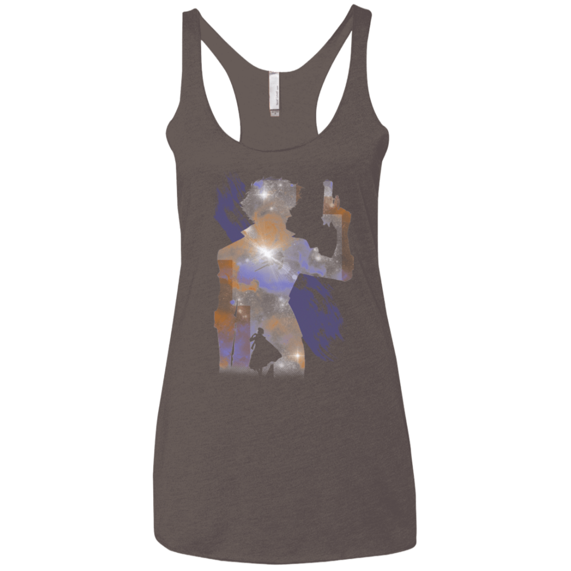T-Shirts Macchiato / X-Small Space Cowboy Women's Triblend Racerback Tank