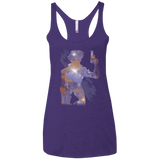 T-Shirts Purple / X-Small Space Cowboy Women's Triblend Racerback Tank