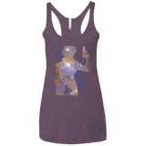 T-Shirts Vintage Purple / X-Small Space Cowboy Women's Triblend Racerback Tank