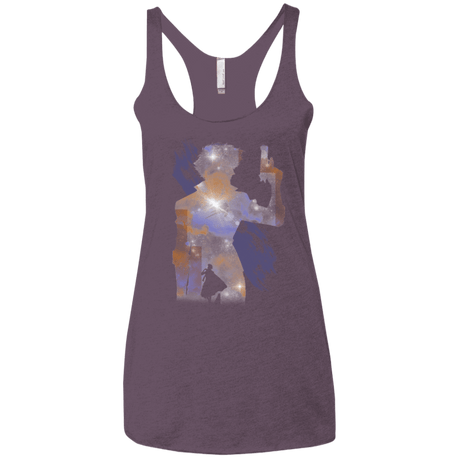 T-Shirts Vintage Purple / X-Small Space Cowboy Women's Triblend Racerback Tank