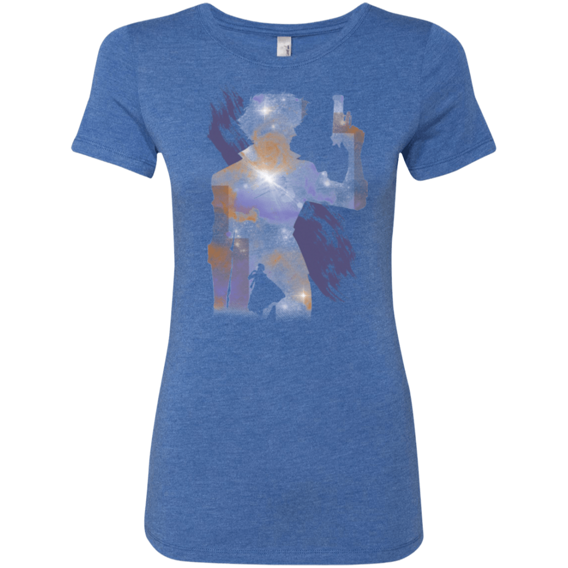 T-Shirts Vintage Royal / Small Space Cowboy Women's Triblend T-Shirt