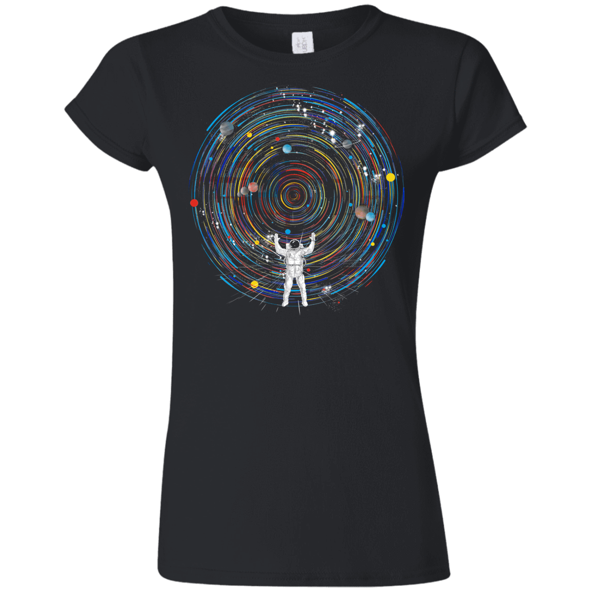 T-Shirts Black / S Space DJ Junior Slimmer-Fit T-Shirt