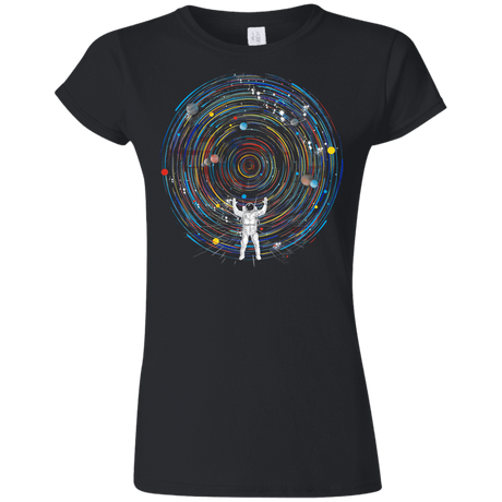 T-Shirts Black / S Space DJ Junior Slimmer-Fit T-Shirt