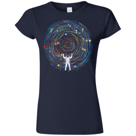 T-Shirts Navy / S Space DJ Junior Slimmer-Fit T-Shirt