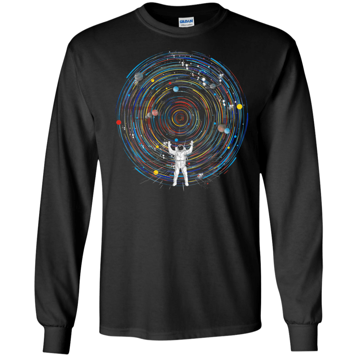 Space DJ Men's Long Sleeve T-Shirt