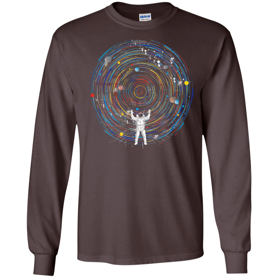 Space DJ Men's Long Sleeve T-Shirt