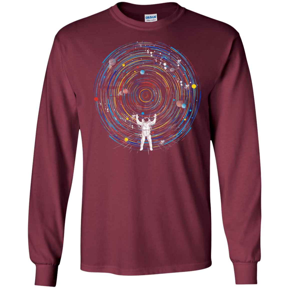 Space DJ Men's Long Sleeve T-Shirt