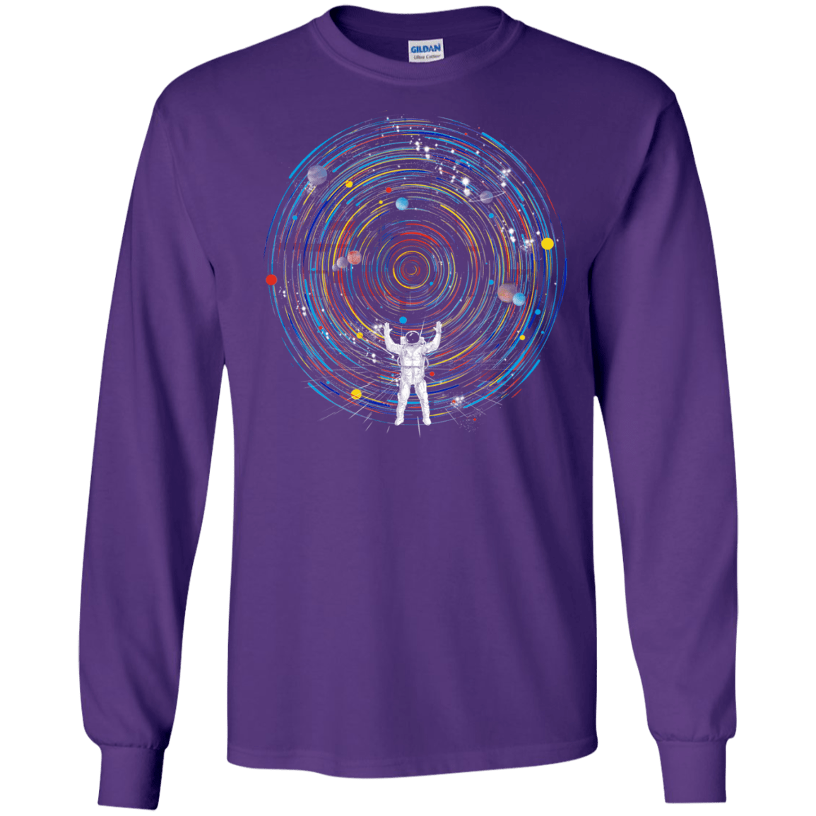 Space DJ Men's Long Sleeve T-Shirt