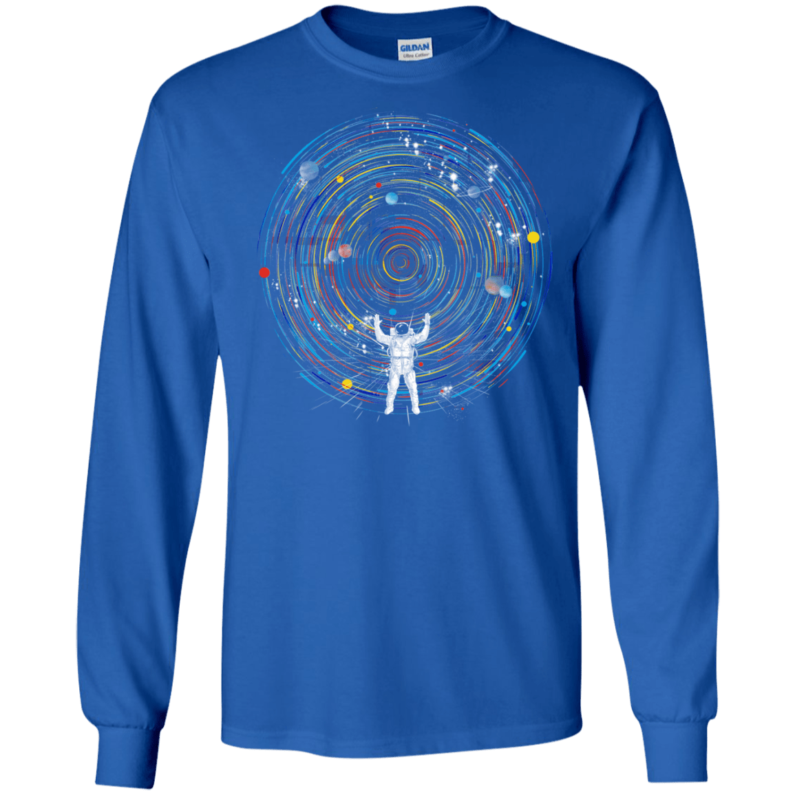 Space DJ Men's Long Sleeve T-Shirt