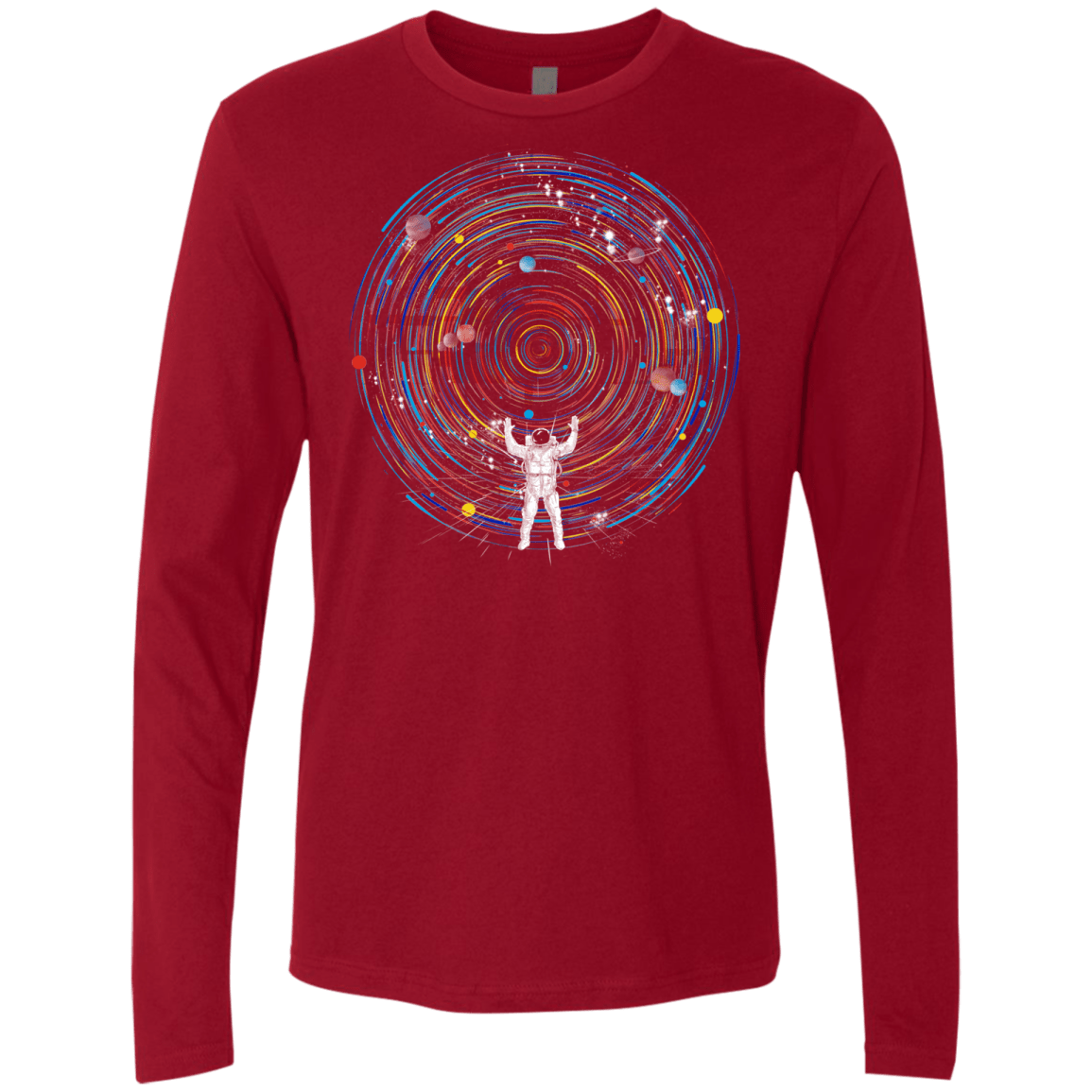 Space DJ Men's Premium Long Sleeve