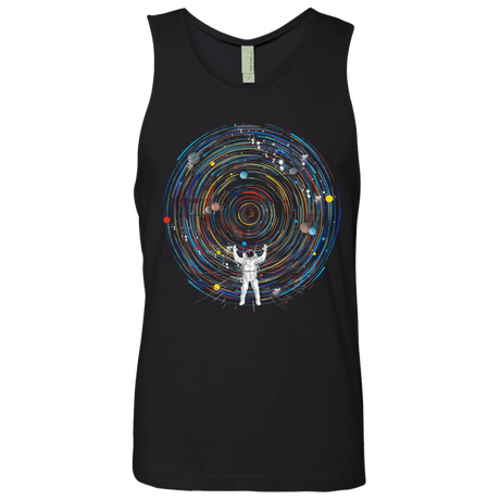 T-Shirts Black / S Space DJ Men's Premium Tank Top