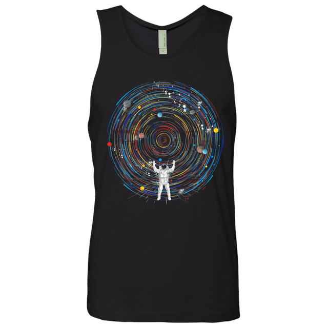 T-Shirts Black / S Space DJ Men's Premium Tank Top