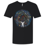 T-Shirts Black / X-Small Space DJ Men's Premium V-Neck
