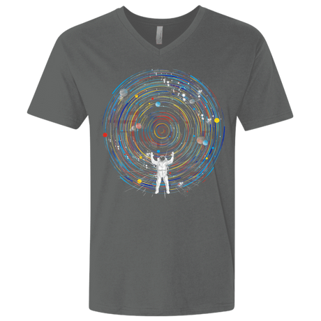 T-Shirts Heavy Metal / X-Small Space DJ Men's Premium V-Neck