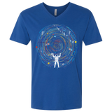 T-Shirts Royal / X-Small Space DJ Men's Premium V-Neck