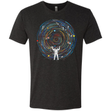 T-Shirts Vintage Black / S Space DJ Men's Triblend T-Shirt