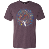 T-Shirts Vintage Purple / S Space DJ Men's Triblend T-Shirt