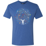 T-Shirts Vintage Royal / S Space DJ Men's Triblend T-Shirt
