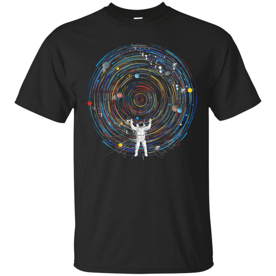 T-Shirts Black / S Space DJ T-Shirt