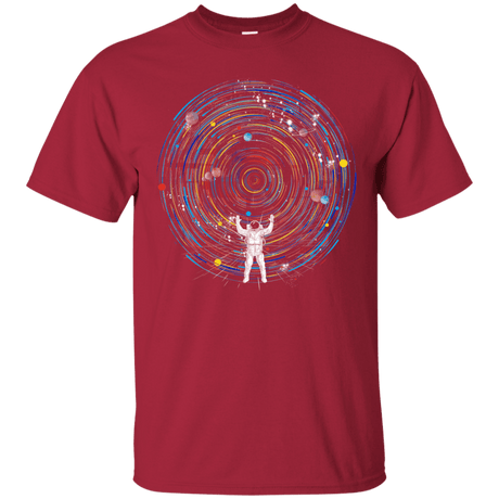 T-Shirts Cardinal / S Space DJ T-Shirt