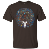 T-Shirts Dark Chocolate / S Space DJ T-Shirt