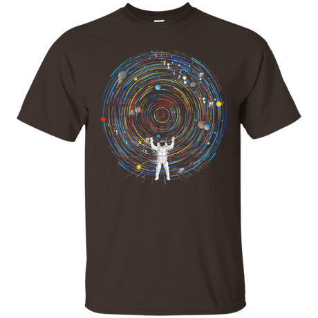 T-Shirts Dark Chocolate / S Space DJ T-Shirt