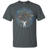 T-Shirts Dark Heather / S Space DJ T-Shirt