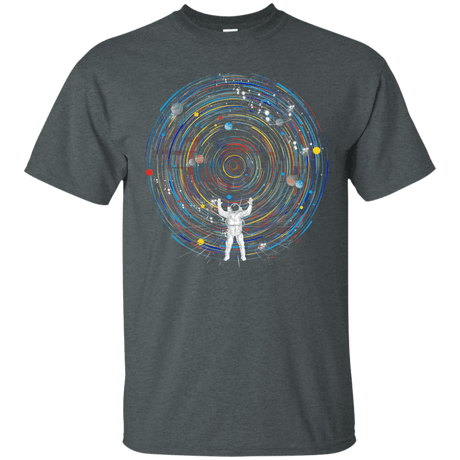 T-Shirts Dark Heather / S Space DJ T-Shirt