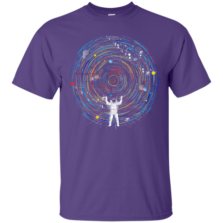 T-Shirts Purple / S Space DJ T-Shirt