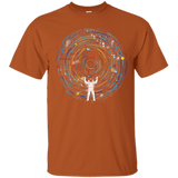 T-Shirts Texas Orange / S Space DJ T-Shirt